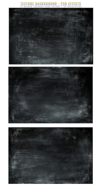 Texturas arranhadas grunge em fundo transparente