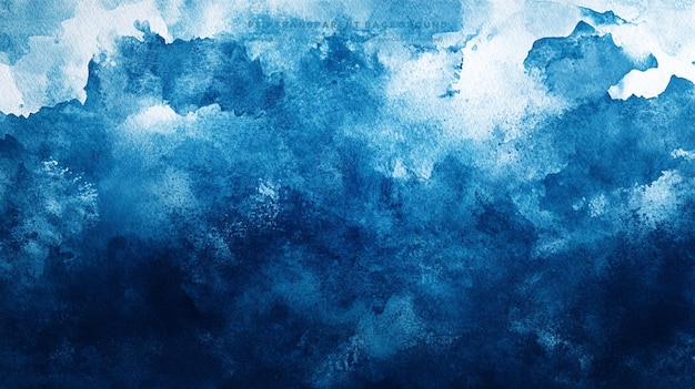 Texture astratte in acquerello blu morbido