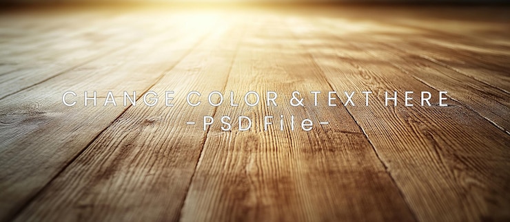 PSD texture calde del pavimento in legno tavole marroni rustiche sotto la luce solare