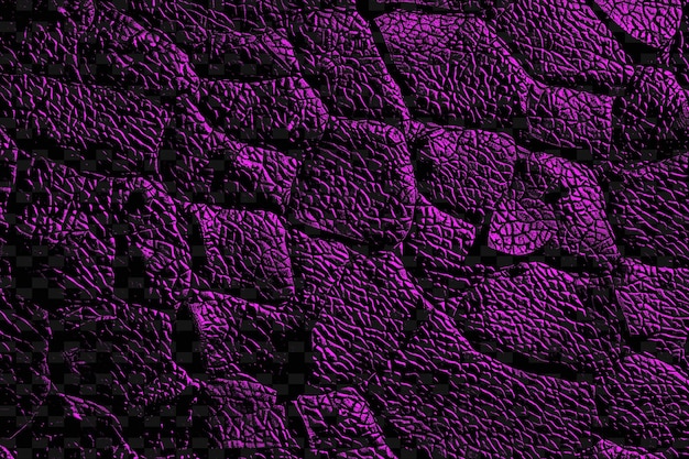 PSD texture de cuir de cailloux avec un décor d'arrière-plan de superposition créative disposé en grappes et dense en png