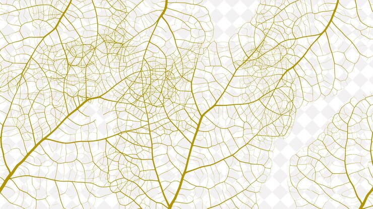 PSD texture della rete delle vene fogliarie con ramificazione natura vascolare e intrica abstract collezioni di sfondo