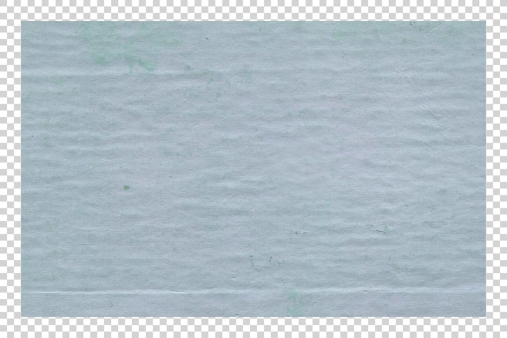 PSD texture di carta blu psd su sfondo trasparente