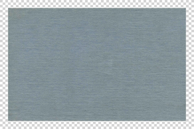 Texture di carta blu PSD su sfondo trasparente