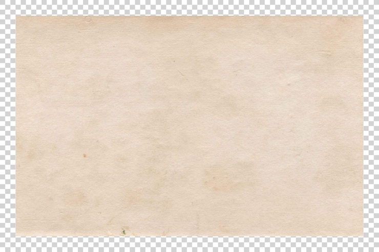 PSD texture di carta marrone su sfondo trasparente psd