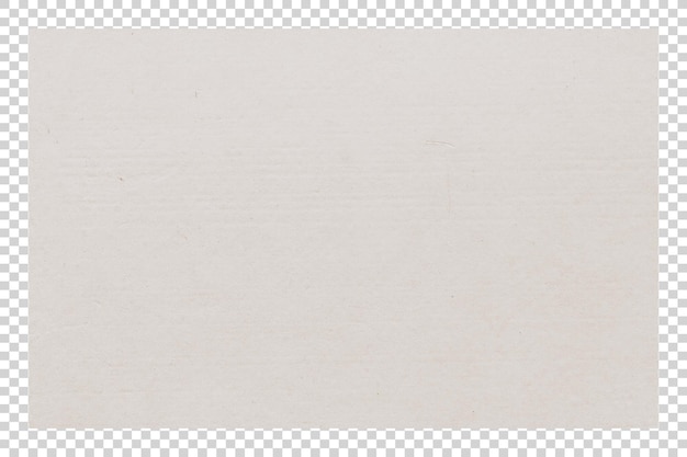 Texture di carta PSD su sfondo trasparente