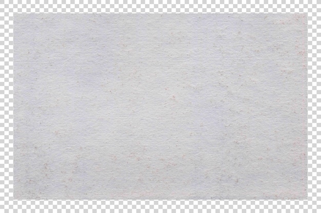 Texture di carta PSD su sfondo trasparente