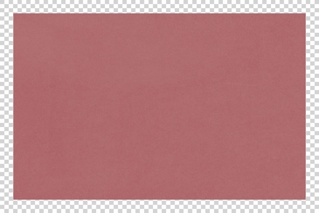 Texture di carta PSD su sfondo trasparente