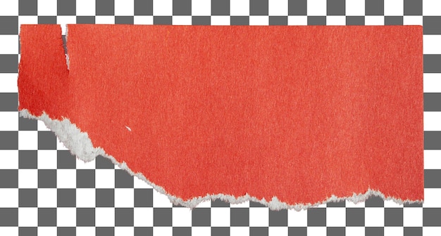 Texture di carta rossa strappata