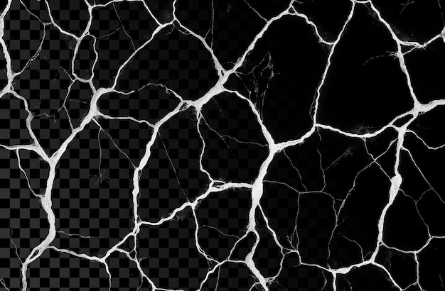 Texture di marmo nero con crepe
