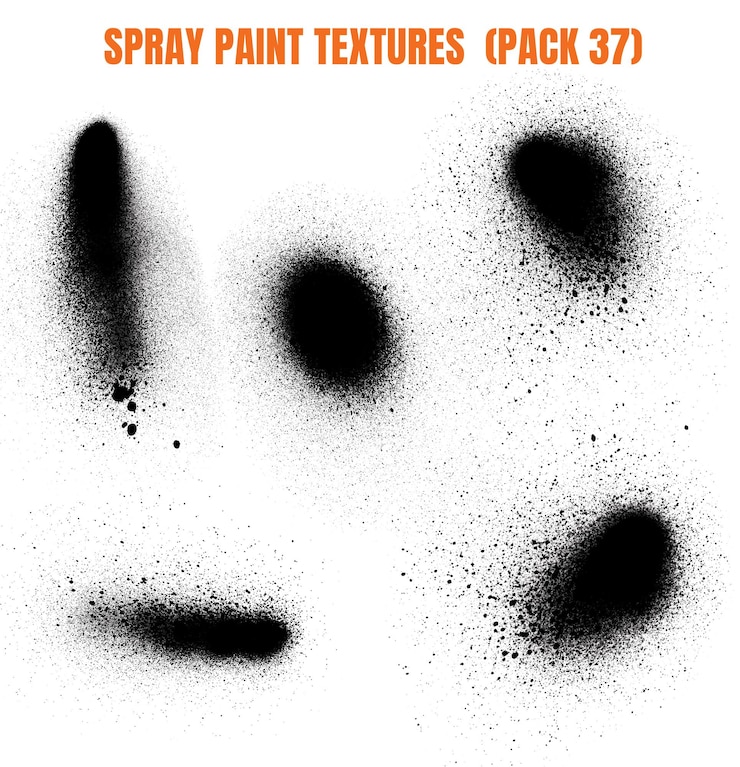 PSD texture di vernice a spruzzo