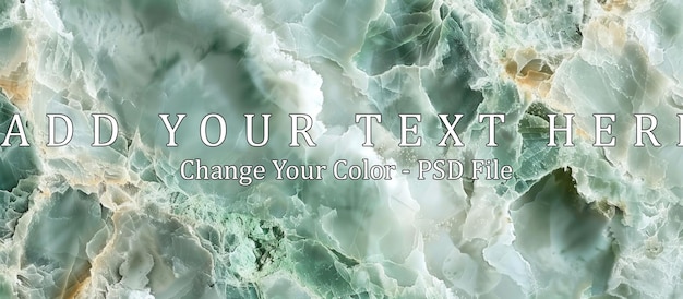 Texture du marbre vert abstraite