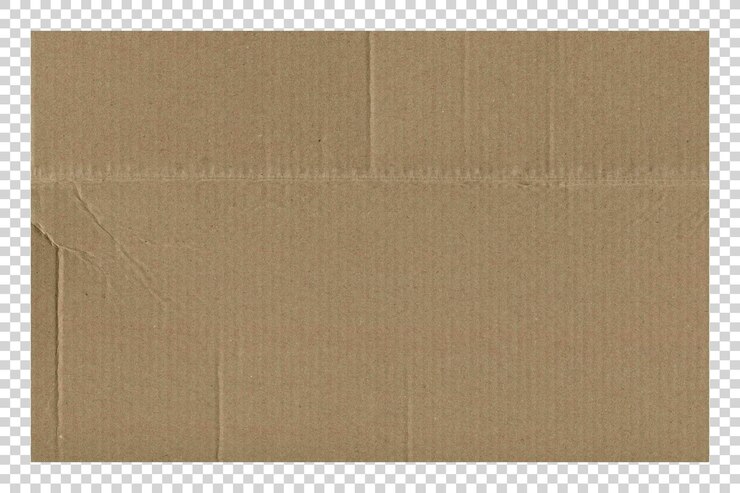 PSD texture du papier sur fond transparent