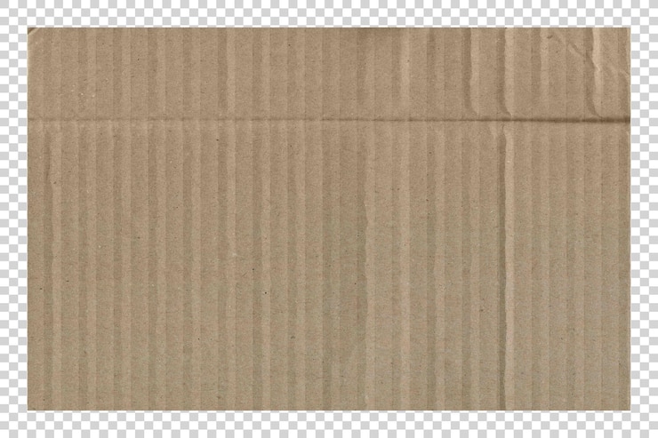 PSD texture du papier sur fond transparent