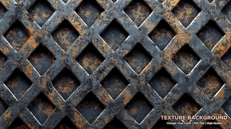 PSD texture de l'élément des structures de toit en métal galvanisé