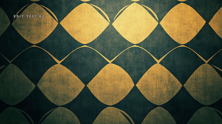 PSD texture de fond à motifs d'or abstrait et vert foncé