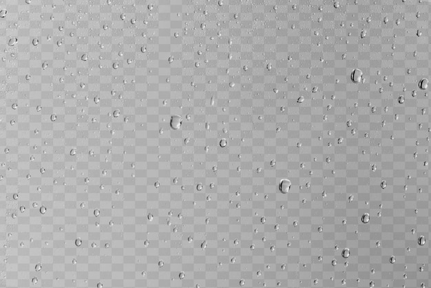 Texture de goutte d'eau png fond transparent