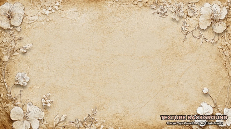 PSD texture isolate di carta di cartone con copyspace
