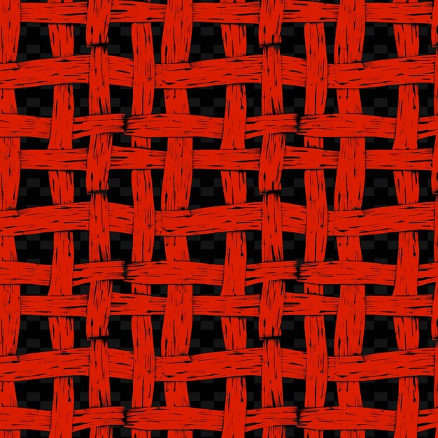 PSD texture de panier tissé avec grille disposée et dense sur le fond png creative overlay décor de fond