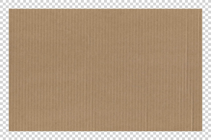 PSD texture de papier sur fond transparent