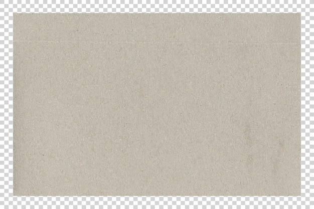 PSD texture de papier sur fond transparent