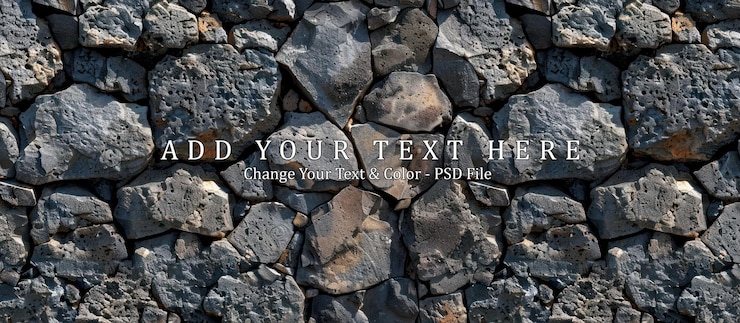 PSD texture parete di pietra grezza