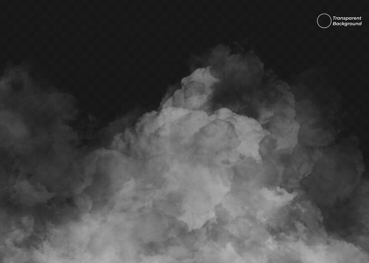 PSD texture réaliste de la fumée et des nuages