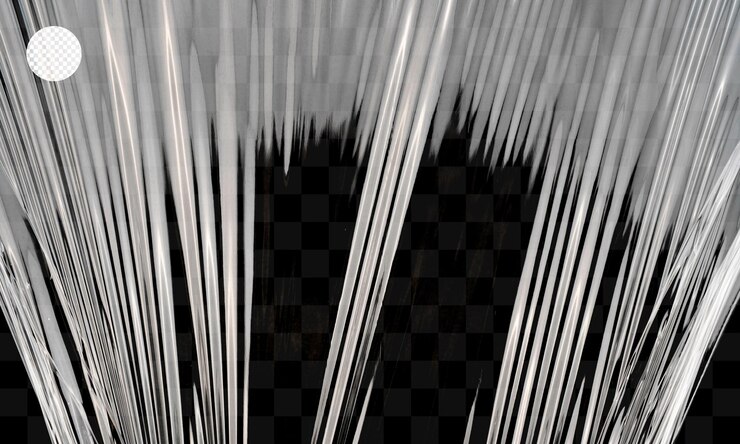 PSD textured crumpled white plastic sheet background