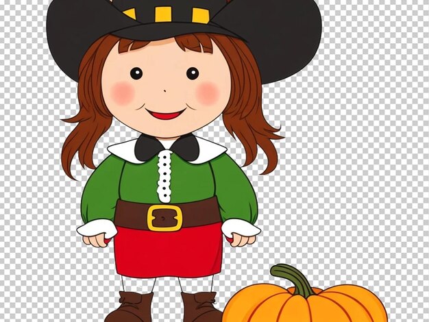 PSD thanksgiving 3d cartoon clip art figur