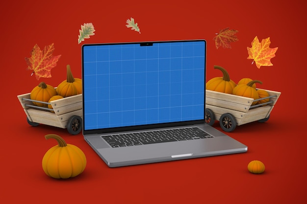 Thanksgiving-laptop-modell