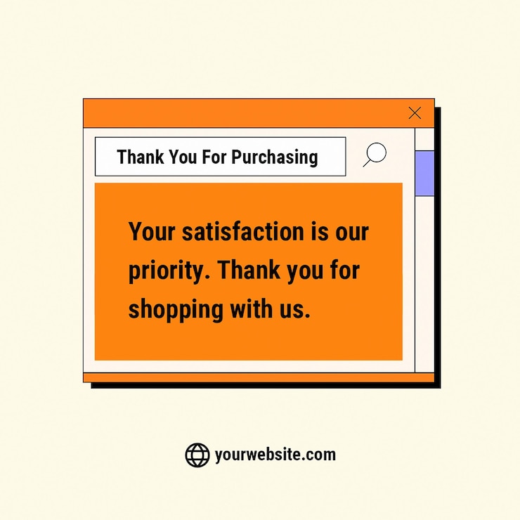 PSD thankyou lettering typographie-design-konzept für soziale medien instagram-post