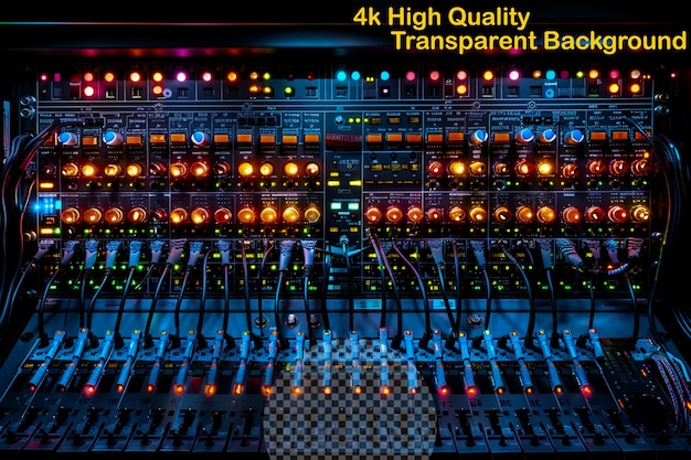 The most recent version of the Internet Protocol IP on transparent background