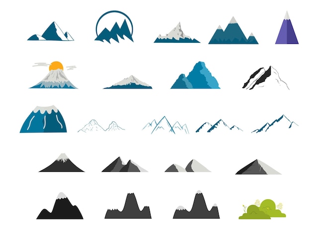 Thème PSD Shape Mountain