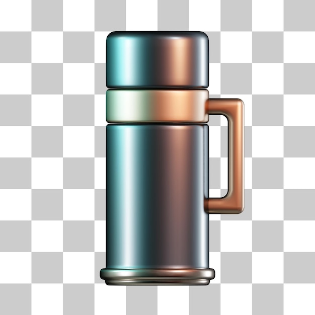 Thermos 3D-Symbol