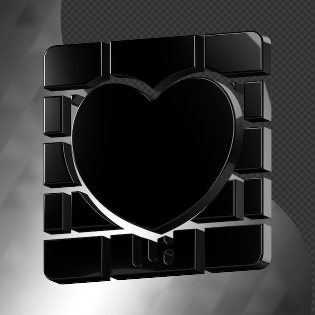 this is a beautifully designed 3d abstract icon with a beautiful metallic texture