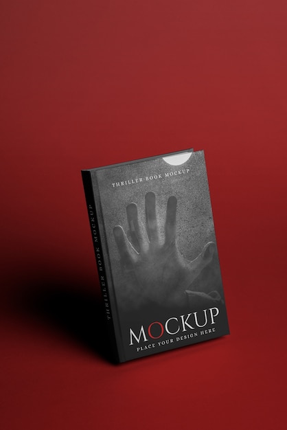 PSD thriller-buchcover-mockup