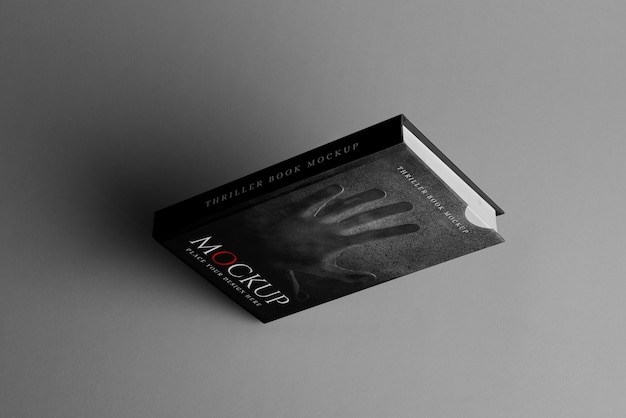 PSD thriller-buchcover-mockup