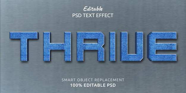 PSD thrive photoshop-texteffekt