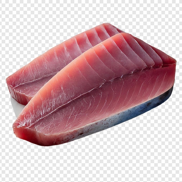 PSD thunfisch png isoliert auf durchsichtigem hintergrund psd