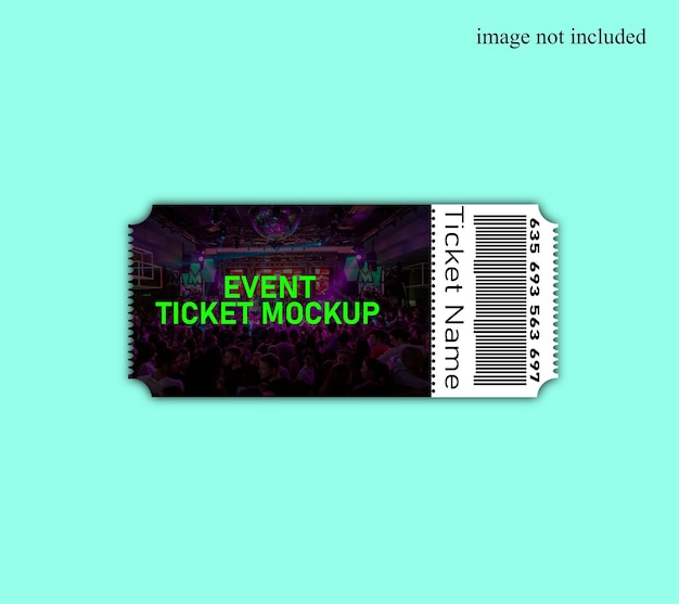 Ticket-Mockup-Design