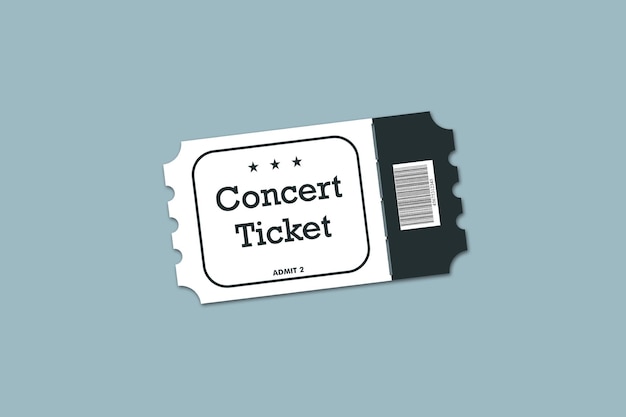 Ticket-Mockup