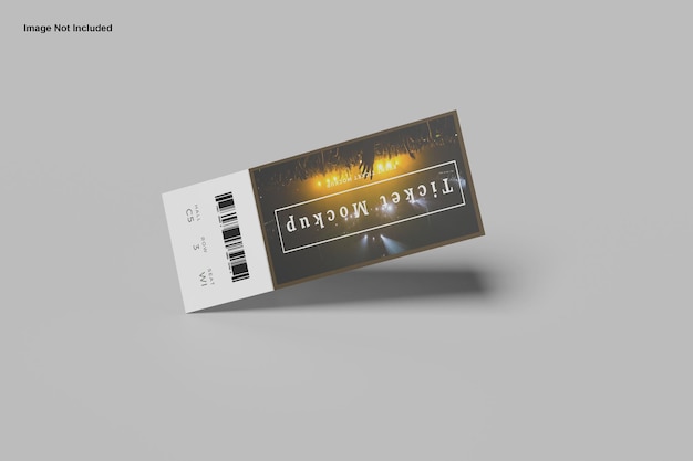 Ticket mockup