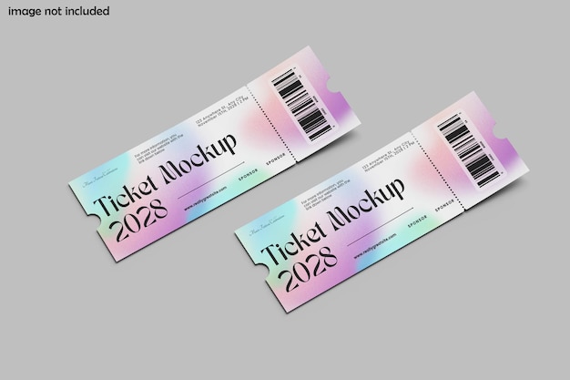 Ticket Mockup