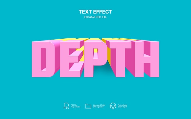 Tiefentext-Effekt