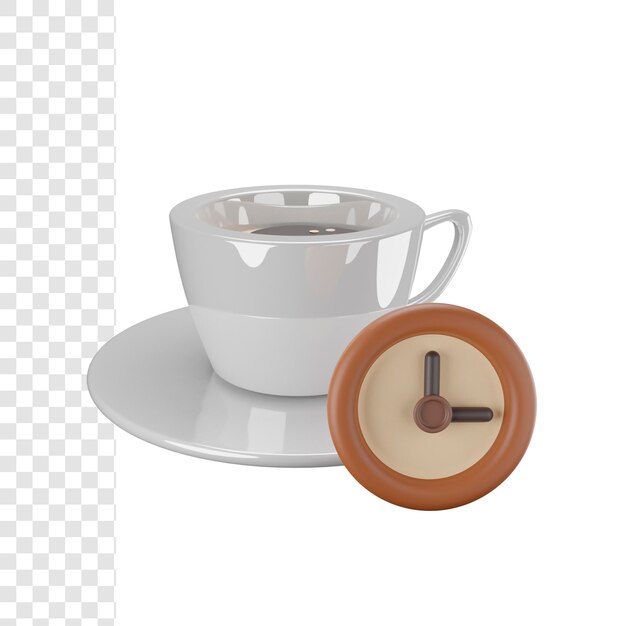 PSD tiempo de café 3d