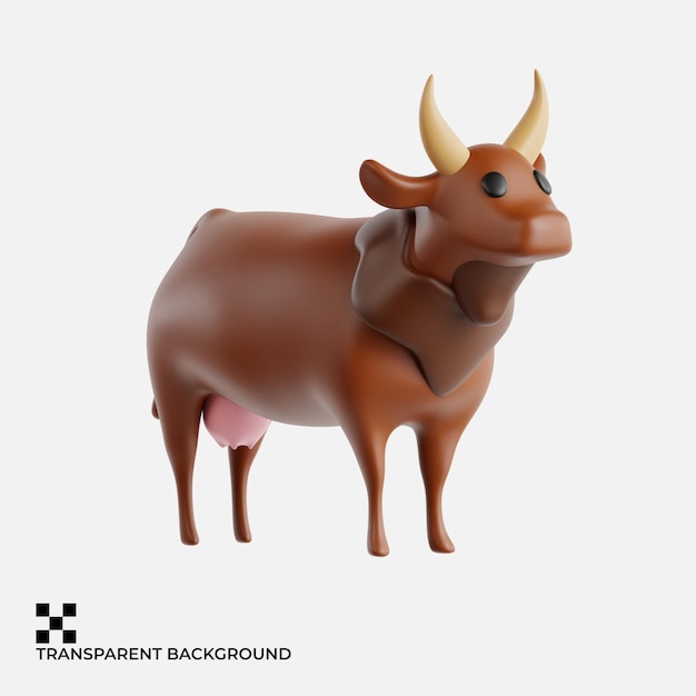 Tierfigur des gehörnten Bisons
