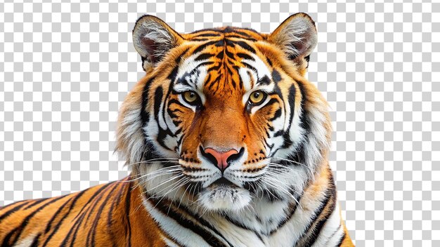 PSD tigre em fundo transparente