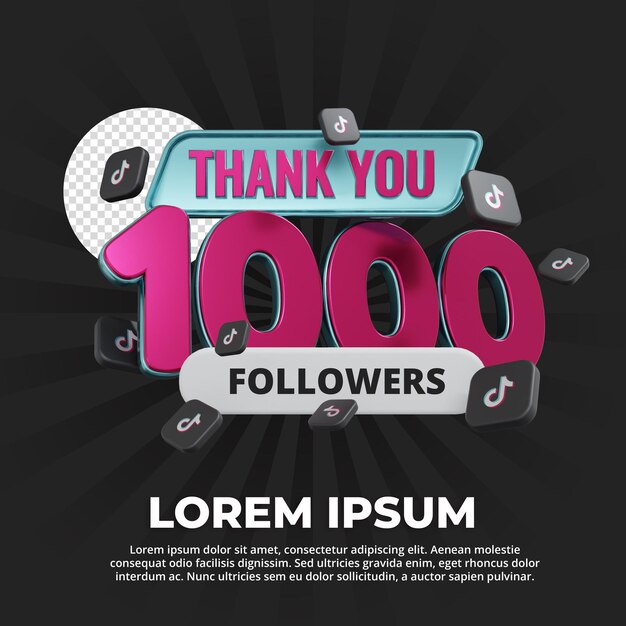 Tik Tok obrigado 1k seguidores