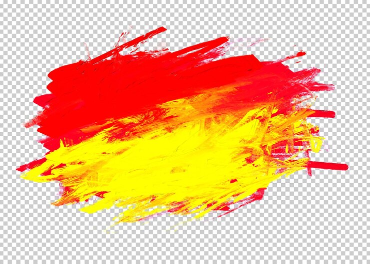 PSD la tinta salpica el fondo de transparencia aislado.
