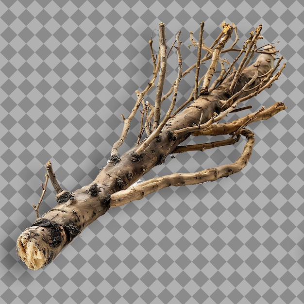 Tipo de hierba de raíz de cohosh azul Caulophyllum Thalictroides Forma O Hierba aislada en fondo limpio
