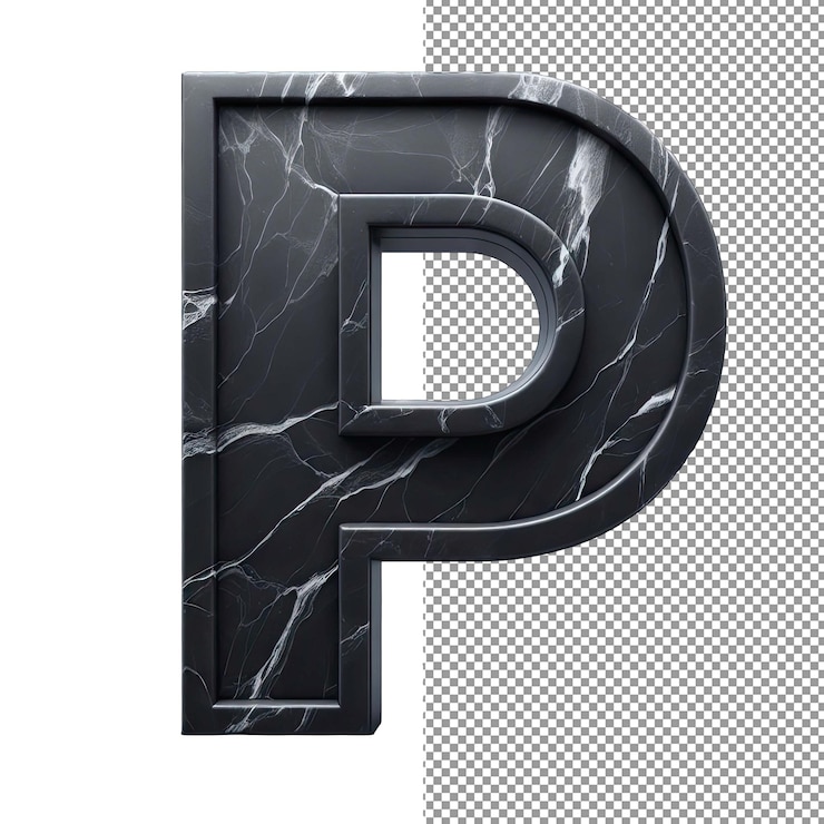 PSD tipografía abstracta una explosión transparente de profundidad artística